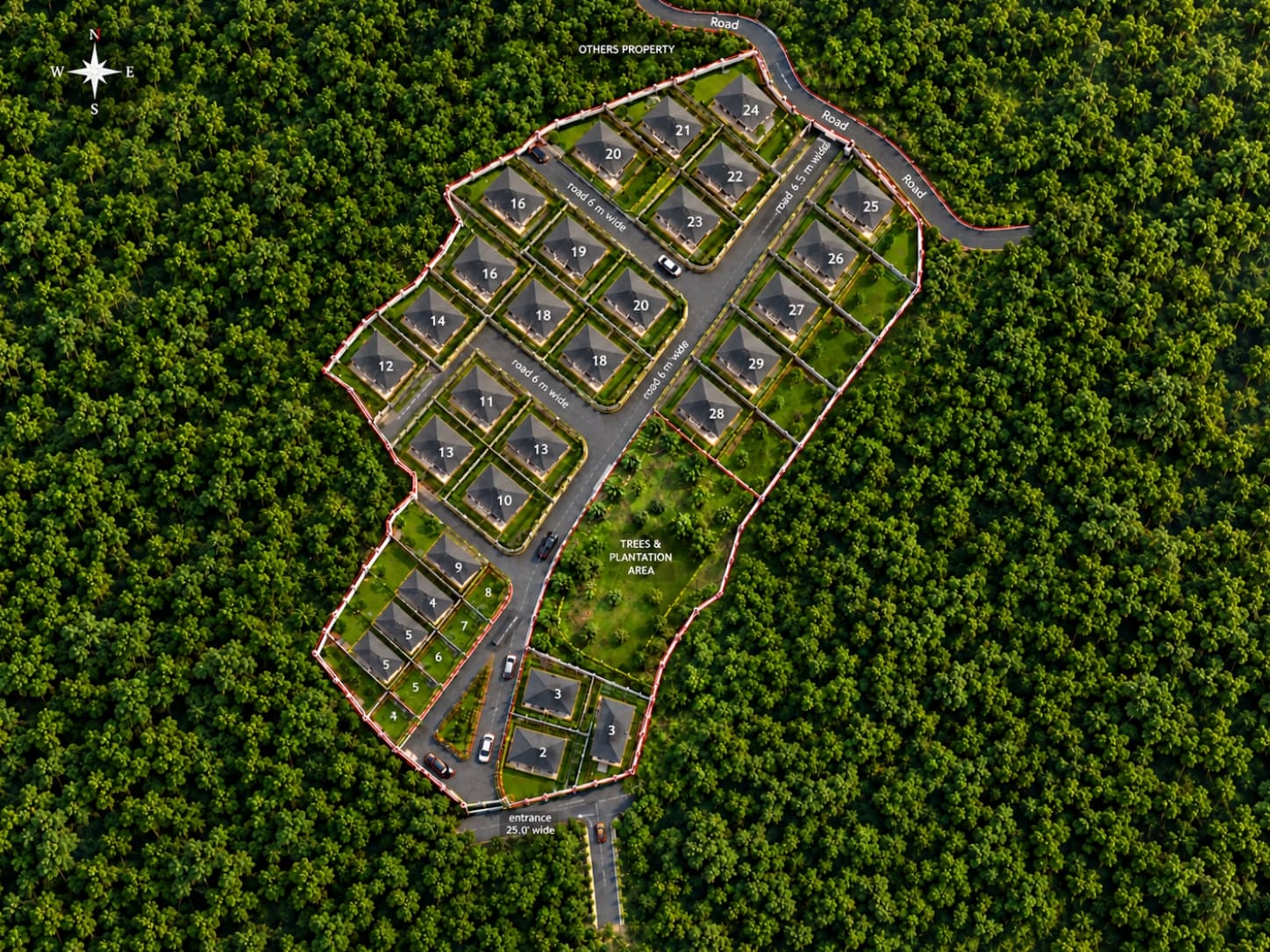 3D Master Plan Layout
