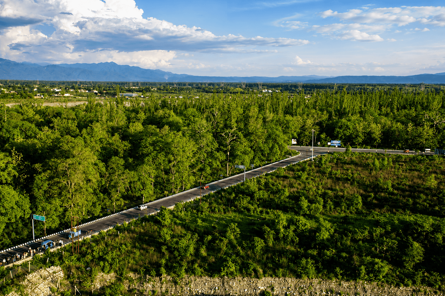 Thano Dehradun Landscape