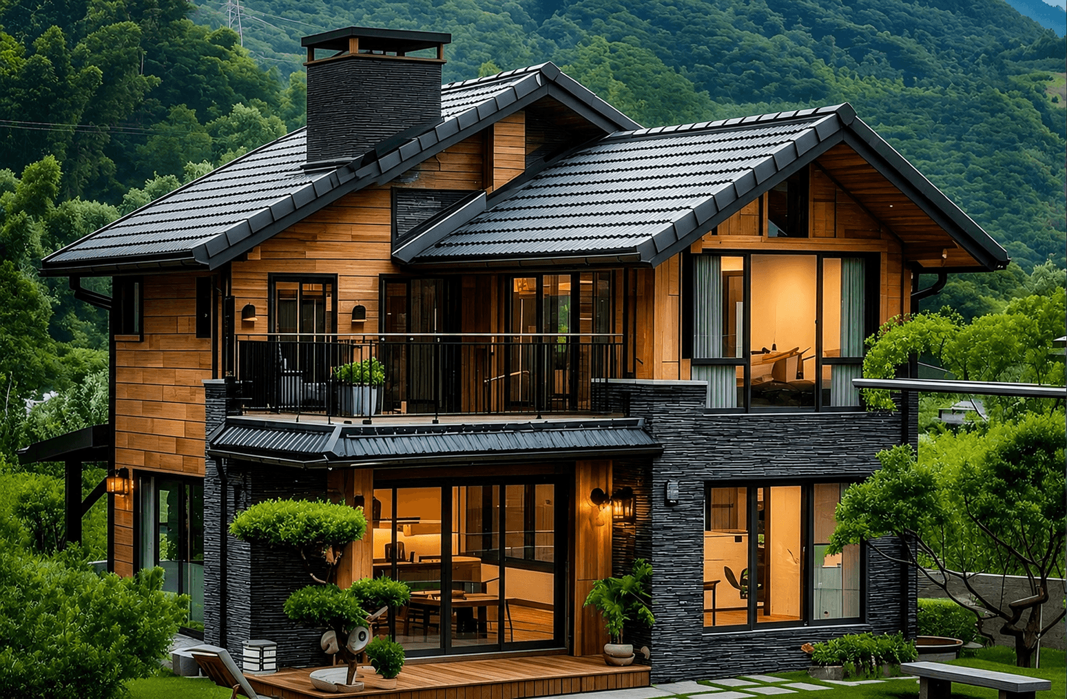 Luxury mountain property