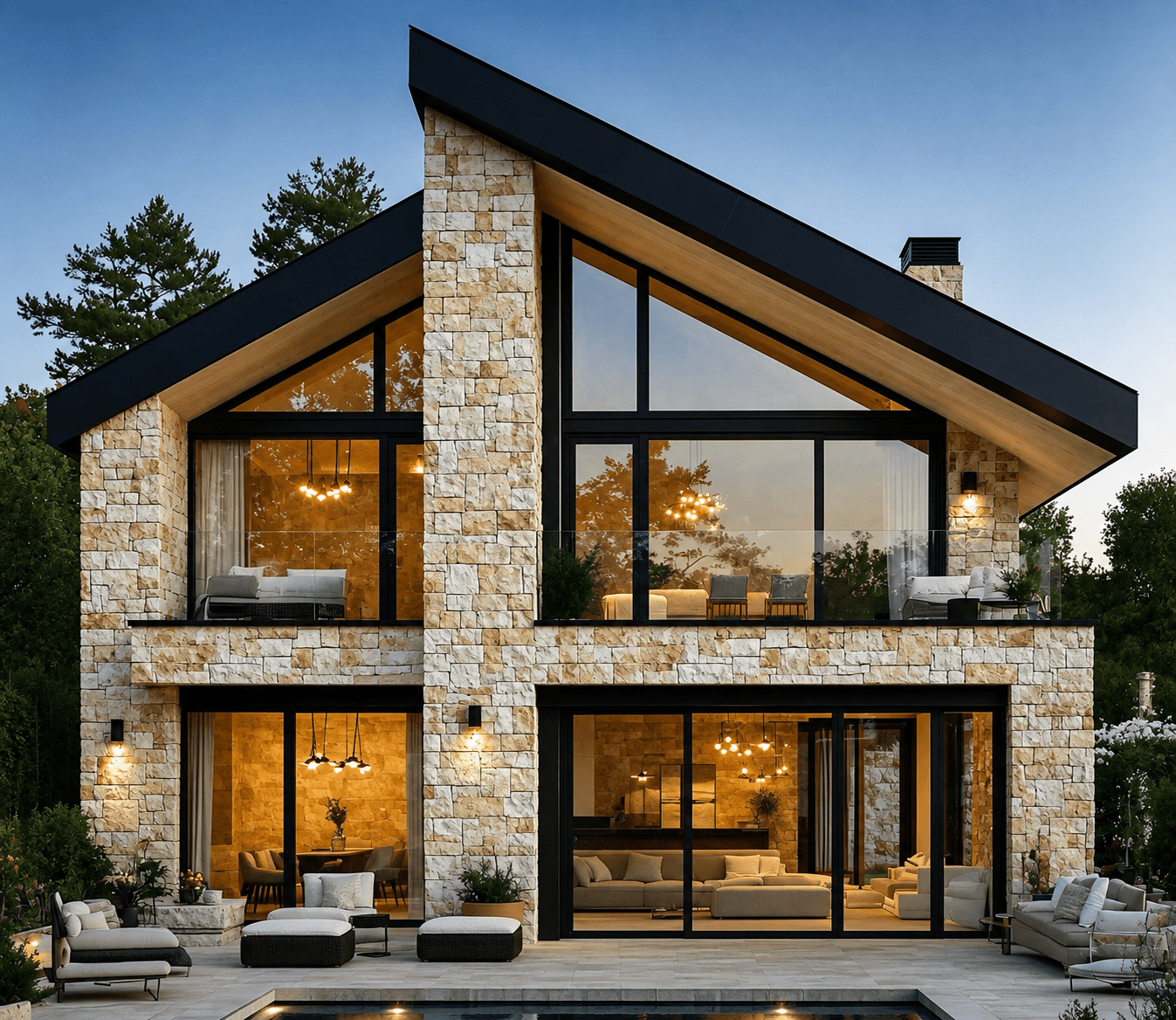 Villa Background